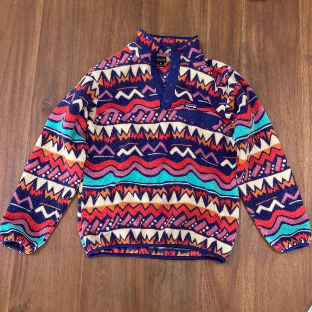 Patagonia Kids' Lightweight Synchilla® Snap-T® Fleece Pullover